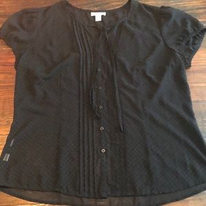 Sheer LOFT blouse
